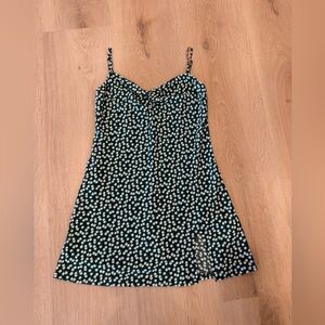 Princess Polly Green Floral Mini Dress